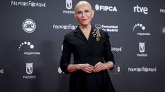 La actriz Antonio San Juan en la alfombra roja de los Premios Jos� Mar�a Forqu�.