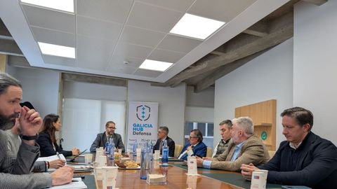 Encuentro de representantes de la industria de la defensa con el secretario de Estado de Industria, este mi�rcoles en A Coru�a
