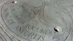 Superficie del pante�n familiar de Francesco del Giocondo, marido de Lisa Gherardini.