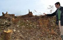 En el yacimiento, ya inventariado, se conservan muros de piedra de distinta altura.