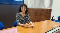 La concejala del PSOE en el Ayuntamiento de Oviedo Natalia S�nchez Santab�rbara