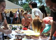 La romer�a castrexa es el punto �lgido de las celebraciones veraniegas de Esmelle. 