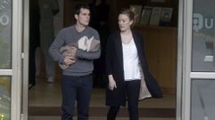 Marta Ortega y Sergio �lvarez, el d�a que naci� su hijo Amancio