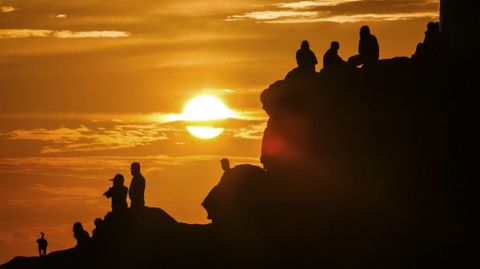 Atardecer desde Corme.