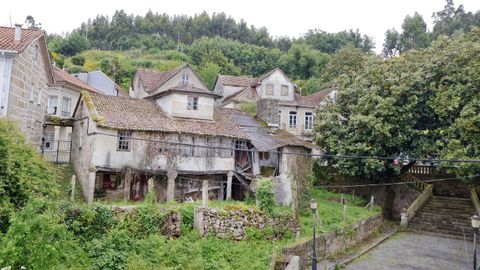 Imagen de archivo de una casa en ruinas en el concello de As Neves.