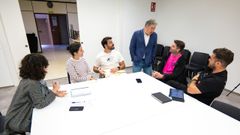 Reuni&oacute;n con dos colectivos en el Concello de Pontevedra para incluir un &laquo;skatepark&raquo; en el parque de A Parda