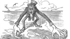 Caricatura de la revista sat�rica catalana �La Campana de Gracia�.
