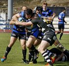 Los vilagarcianos ganaron el partido de ida por diez puntos.