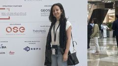 A profesora Luc�a D�az, de Vilalba, premiada pola Real Academia Galega.