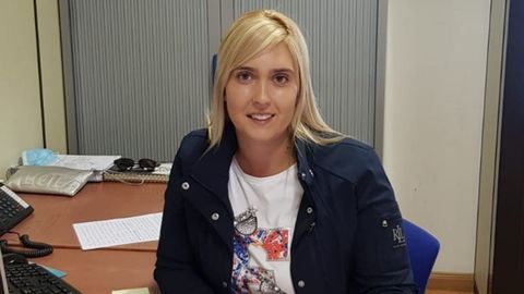 La concejala de Medio Rural y Agroganader�a de Cangas del Narcea, Ada Riesco
