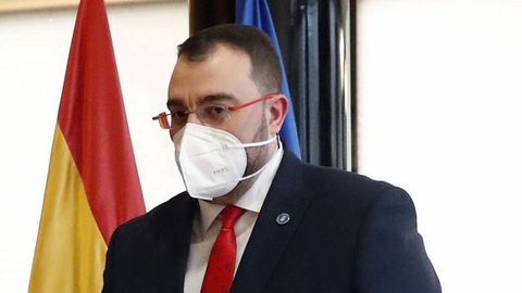 Adrián Barbón, presidente del Principado de Asturias