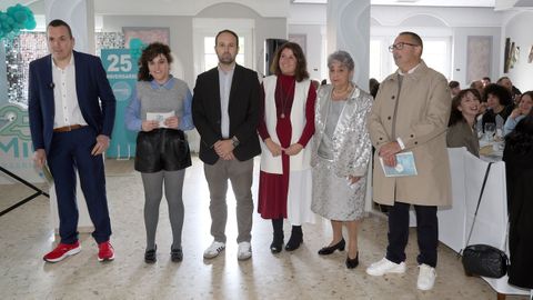 Celebracin del 25 aniversario de la asociacin AMICOS en el  Restaurante Trapeiro, Lousame