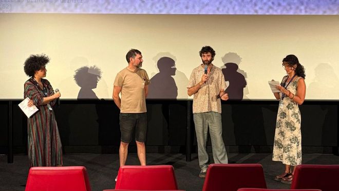 Paso do filme �As� chegou a noite� polo FID Marseille celebrado en la localidad francesa de Marsella