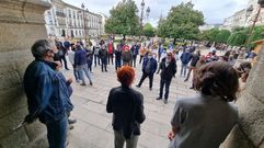 Protesta de los feriantes