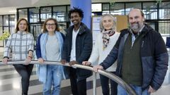 El equipo que desarrolla el proyecto: Esther de Blas, Mar�a Concepci�n P�rez, Mamad� Seide B�, Ana Torrado y Eugenio L�pez Periago