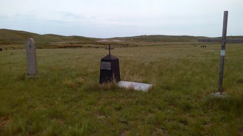 Cruces en el cementerio de Spassk