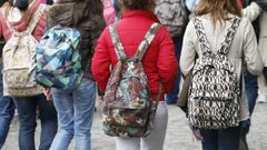 Alumnos del IES Saturnino Montojo