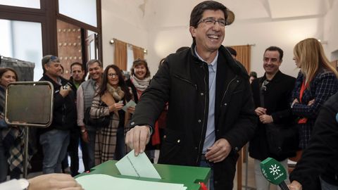 Elecciones en Andaluc�a. Juan Mar�n