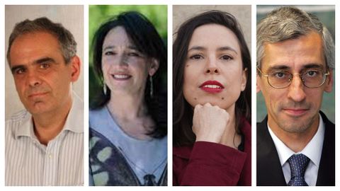 Eduardo Gonz�lez Calleja, historiador y catedr�tico en la Universidad Carlos III; Cristina Monge, polit�loga y soci�loga experta en movimientos sociales; Julia Ram�rez-Blanco, profesora cuyo trabajo gira en torno a los cruces entre arte, utop�a y activismo, y Carlos Barrera, profesor de la Universidad de Navarra experto en comunicaci�n electoral y sistemas pol�ticos