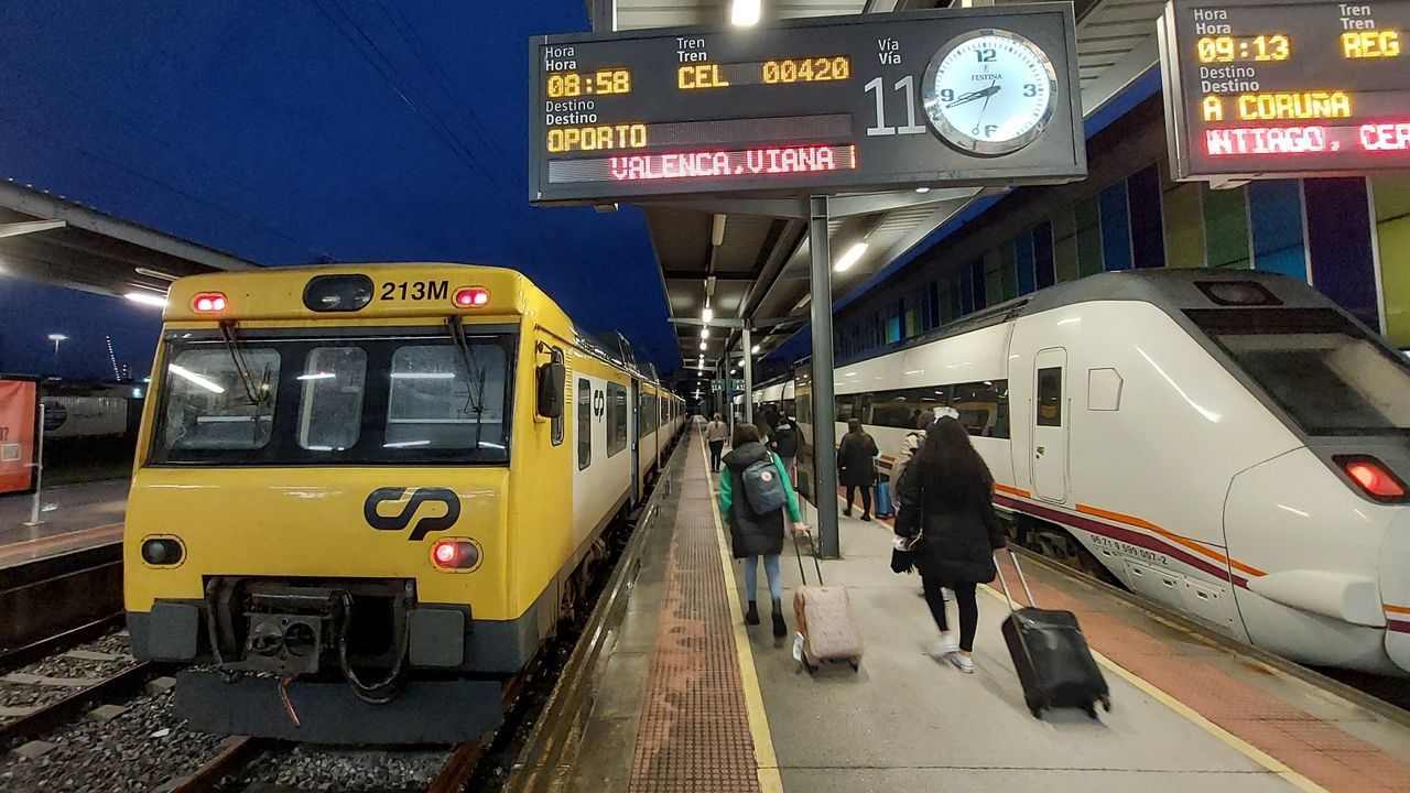 El tren Celta a Oporto estará suspendido durante un año desde Vigo y llegará solo a Valença