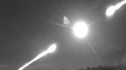 Una bola de fuego cruza Andaluc�a