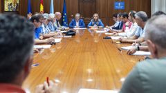 Constituci�n de la mesa general de negociaci�n de la Diputaci�n de Ourense.