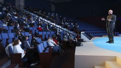 Richard Gerver, durante su charla en el d�cimo aniversario del CAFI