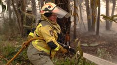 Incendio forestal en Fumaces, este s�bado