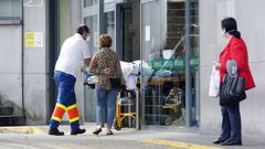 Entrada de Urgencias del Hospital Montecelo de Pontevedra