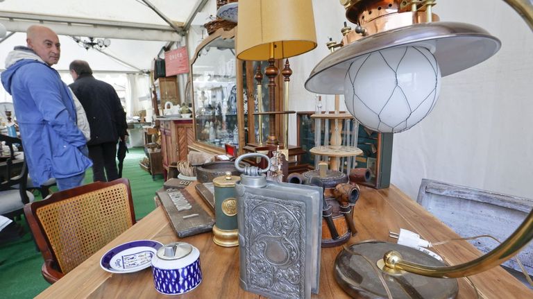 Feria de antig�edades de Sarria, el a�o pasado