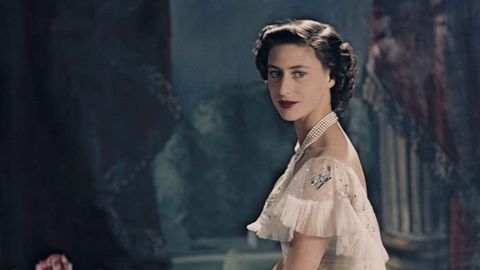 La princesa Margarita retratada por Cecil Beaton en 1949