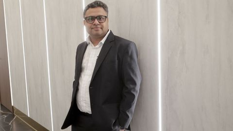 india.Ankit Patel, de la tecnolgica india Curebits, especializada en el sector de la salud y el deporte