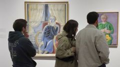 Detalle de la muestra sobre Luis Seoane.