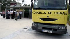 Imagen de archivo de un camin de recogida de residuos en Cabana
