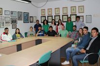 Los �erasmus� de A Farixa celebraron un encuentro en el instituto para valorar la experiencia. 