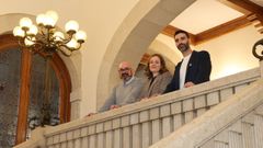 Efr�n Castro, Iria Castro e Daniel Garc�a