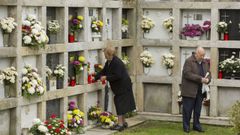 Foto de archivo del cementerio de Baio