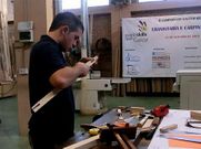 David Paj�n particip� en la categor�a de ebanister�a.