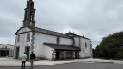 Na Feira do Monte (na imaxe, a igrexa) houbo unha dura loita entre carlistas e liberais