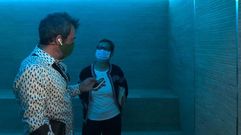 Ba�o de vapor de las piscinas climatizadas de Xinzo