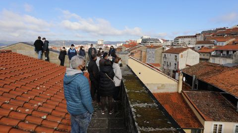 La visita permite observar las calles adyacentes a vista de pjaro