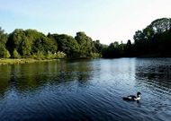 El lago de Casti�eiras es uno de los espacios naturales de referencia en O Morrazo. 