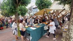 Mercado dos Domingos en Ribadeo (archivo)