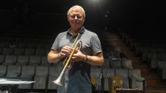 El trompetista noruego Ole Edvard Antonsen, en el auditorio de Celanova.