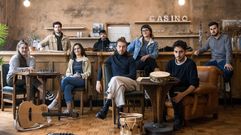 Grupo De Ninghures, en una foto tomada en el Casino carball�s 