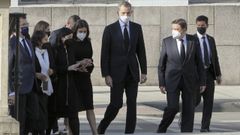 Funeral en Mar�n por las v�ctimas del Villa de Pitanxo