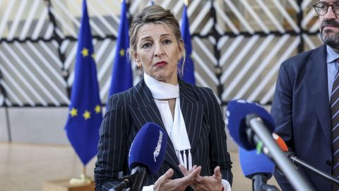 La vicepresidenta segunda y ministra de Trabajo, Yolanda Diaz.