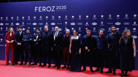 Alfombra roja de los premios Feroz en Pontevedra