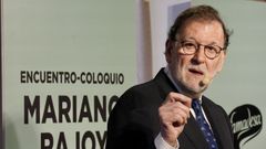 El expresidente del Gobierno Mariano Rajoy presenta su nuevo libro 'El arte de gobernar', en una charla organizada por Diario SUR en Mlaga.