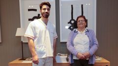 Pablo Carreira y Maruja Pazos, fisioterapeuta y residentes en A Coru�a
